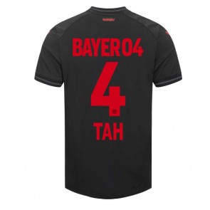 Bayer Leverkusen Jonathan Tah #4 Hemmatröja 2023-24 Kortärmad
